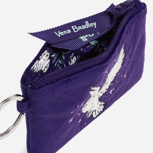 Vera Bradley Harry Potter Zip ID Case Forbidden Forest - Picture 8 of 8